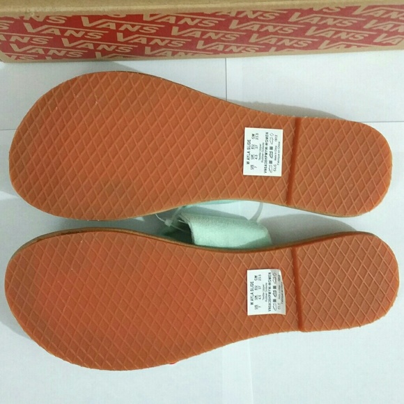 🆕 Vans Ayla Slide Suede Bay Women's Slim Sandals - Picture 6 of 7